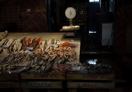 fish market, Hania